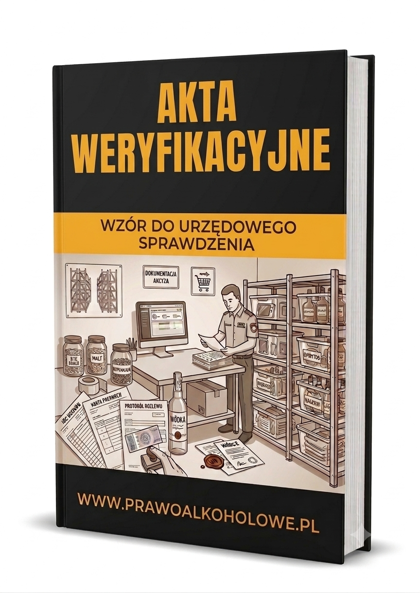 AKTA WERYFIKACYJNE - WZÓR DO URZĘDOWEGO SPRAWDZENIA