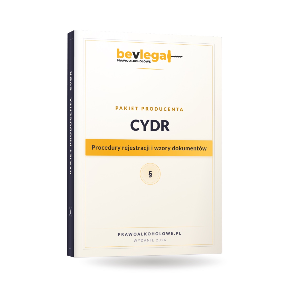 PAKIET PRODUCENTA – CYDR — bevlegal, prawo alkoholowe