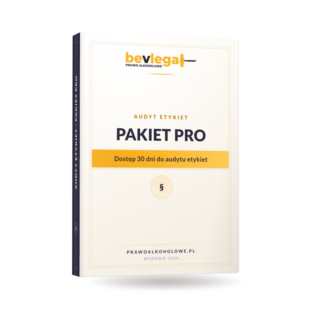 Audyt Etykiet — Pakiet PRO (30 dni) — bevlegal, prawo alkoholowe